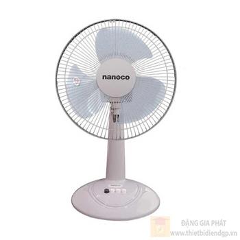 Quạt bàn màu xám B3 NANOCO công suất 40W NTF1207G