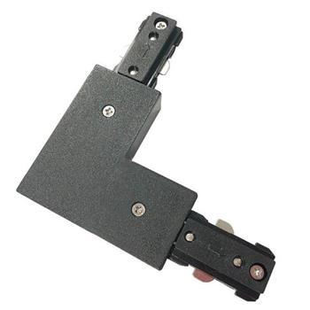 Khớp nối chữ L thanh ray loại H màu đen NTR-LCB