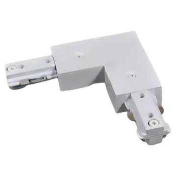 Khớp nối chữ L thanh ray loại H màu trắng NTR-LCW