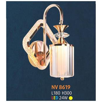 Đèn tường Led 24W trang trí L180*H300 - Ánh sáng vàng NV 8619