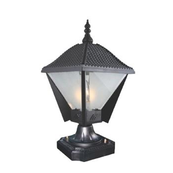 Đèn trụ cổng vuông E27, Ø200 x H400 NVT 352B
