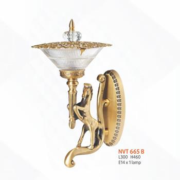 Đèn vách ngoài trời L300*H460 - E14*1 lamp NVT 665B