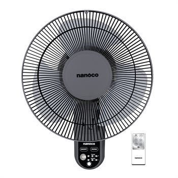 Quạt treo tường B3 Nanoco NWF1219RC-GR Ø30cm Remote NWF1219RC-GR