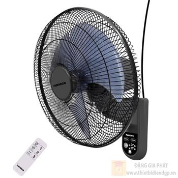 Quạt tường Nanoco màu ghi đường kính cánh 40cm NWF1615RC-GR