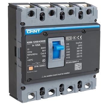 MCCB CHINT 4P NXM-160F/4300B bảo vệ quá tải và ngắn mạch NXM-160F/4300B 32A