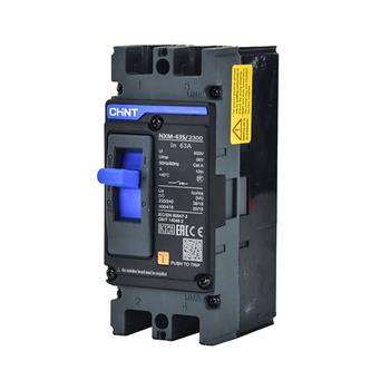 MCCB CHINT 2P NXM-63S/2300 bảo vệ quá tải và ngắn mạch NXM-63S/2300 2P