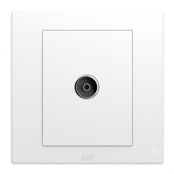 Bộ ổ cắm TV đơn - ABB 4TYD502110P0100