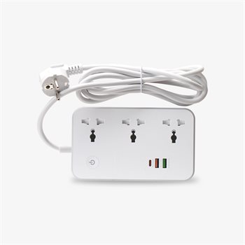 Ổ cắm thông minh Wifi Rạng Đông OC08.WF.USB 3C/10A 2500W OC08.WF.USB 3C/10A