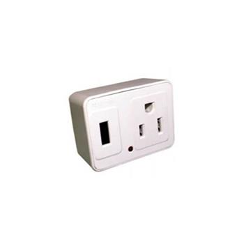 Ổ cắm nối chuẩn Mỹ với sạc USB-OC1USB OC1USB