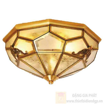 Đèn ốp đồng Sano Ø330 E27x3 OĐ 7038
