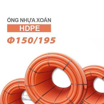 Ống nhựa xoắn chịu lực An Phát phi 150/195 AN PHÁT Φ 150