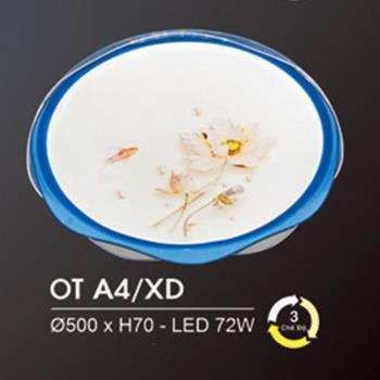 Đèn Ốp Trần Led 72W, Ø500*H70 OT A4 XD