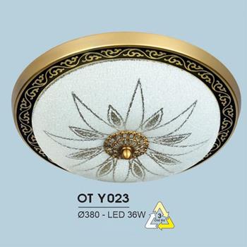 Đèn ốp trần Hufa Ø380 - LED 36W, ánh sáng 3 chế độ OT Y023