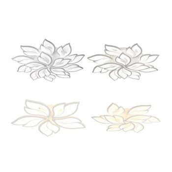 Đèn ốp trần mica 355 DECOR OT37 LED 3 CHẾ ĐỘ OT37