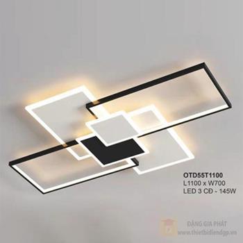 Đèn ốp trần LED 3 CĐ - 145W - L1100*W700 OTD55T1100