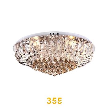 Đèn ốp trần pha lê LED 3 CĐ - 120W - Ø800 OTPL3513T800