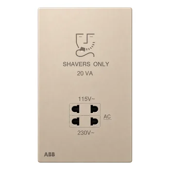 Bộ ổ cắm ABB dao cạo râu - 4TYH503210P0x00 4TYH503210P0x00