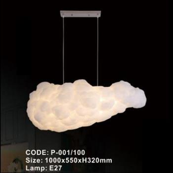 Đèn thả trang trí đám mây E27 - 1000*550*H320 mm P-001/100