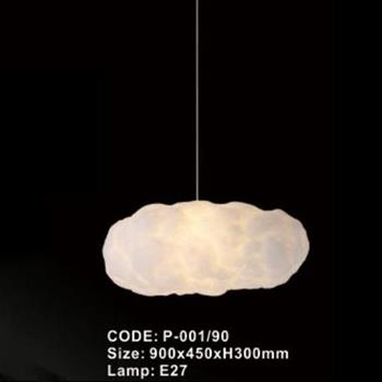 Đèn thả trang trí đám mây E27 - 900*450*H300 mm P-001/90