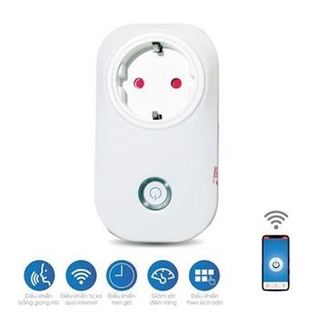 Ổ cắm wifi đơn Rạng Đông P E01/10A.WF