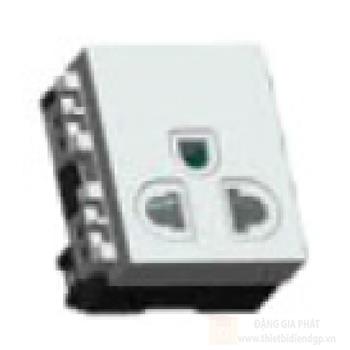 Ổ cắm đơn 3 chấu duhal P1B133