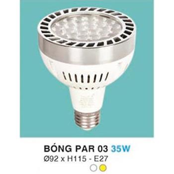 Bóng Par 35W Chip Led Philips PAR 03 COB 35W