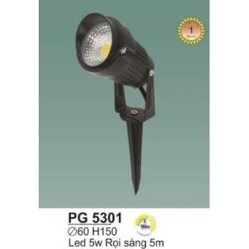 Đèn rọi cỏ Sano LED 5W - 3 màu, chiếu sáng 5m Ø60*H150 PG 5301