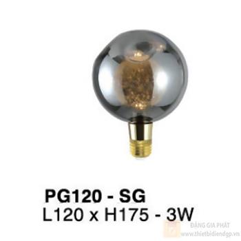 Bóng đèn trang trí PG120 - L120*H175-3W PG120-SG
