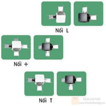 Phụ kiện máng đèn siêu thị khớp nối