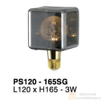 Bóng đèn trang trí PS120 - L120*H165-3W PS120-165SG
