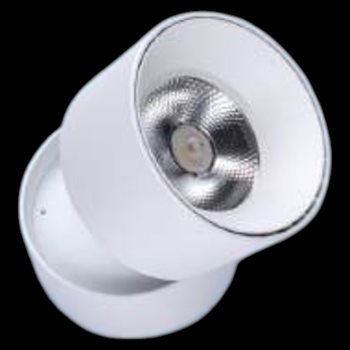 Đèn chiếu điểm Led 10W - L70 x H100 Gắn Tường Vỏ Trắng PT-100A