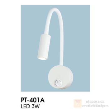 Đèn chiếu điểm Led 3W Vỏ Trắng Gắn Tường PT-401A