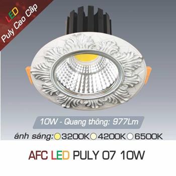Đèn âm trần trang trí Anfaco AFC PULY 07 Led 10W AFC PULY 07 Led 10W