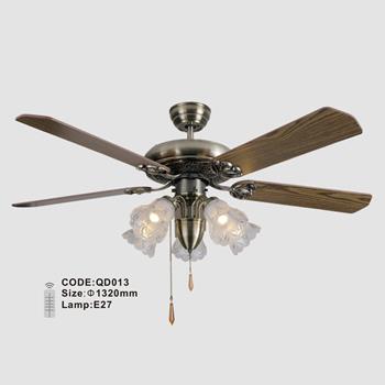 Quạt trần đèn trang trí Slister Ø1320mm - E27 QD013