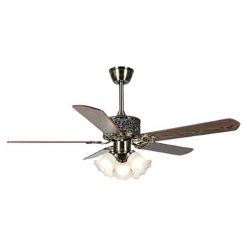 Quạt trần đèn Sano 5 cánh gỗ QĐ 7923/5 - E27*3 QĐ 7923/5