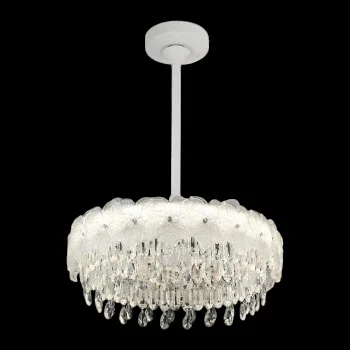 Quạt trần đèn cánh xếp Veronia QT-1006 Ø600*H600 QT-1006