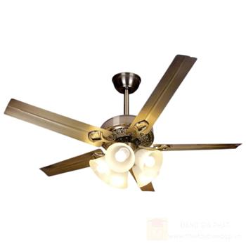 Quạt đèn trang trí Andora 5 cánh hợp kim W1220 x H650 - E27*5 QT-1041