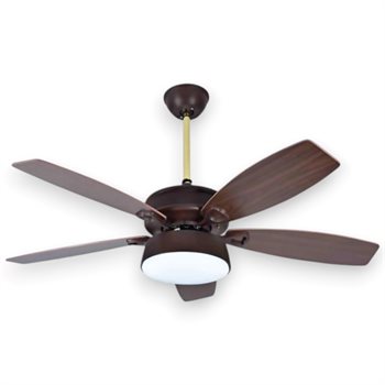 Quạt trần đèn 5 cánh gỗ Veronia QT-1111 Ø1200 x H500 QT-1111