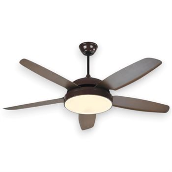 Quạt trần đèn 5 cánh gỗ Veronia QT-1537 Ø1200 x H500 QT-1537