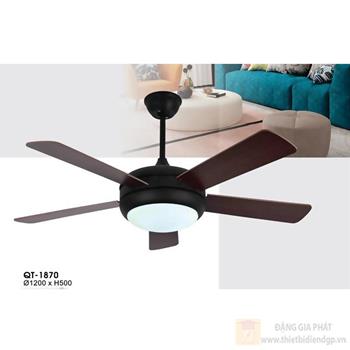 Quạt trần đèn Verona QT-1870 Ø1200 x H500 QT-1870