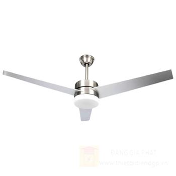 Quạt đèn trang trí Andora 3 cánh gỗ W1320 x H500 - LED PCB 18W - 3 CĐ QT-2116