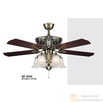 Quạt trần đèn Verona QT-2225 Ø1200 x H750 QT-2225