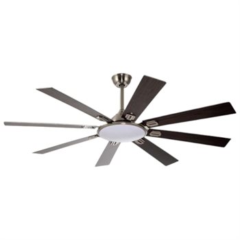 Quạt trần đèn 8 cánh gỗ Veronia QT-2723 Ø1650*H500 QT-2723