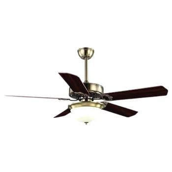 Quạt trần đèn 5 cánh gỗ Veronia QT-8870 Ø1320 x H750 QT-8870