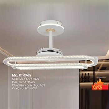 Quạt trần đèn Veronia QT-9765 Ø920*320*H500 QT-9765