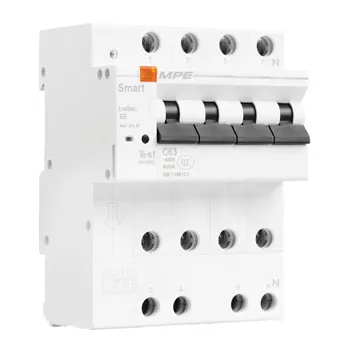 Smart RCBO-MPE 4P MPE RCBOS 30mA RCBOS-4xx/xx