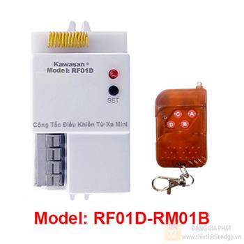 Bộ công tắc điều khiển từ xa 500W RF01D-RM01B