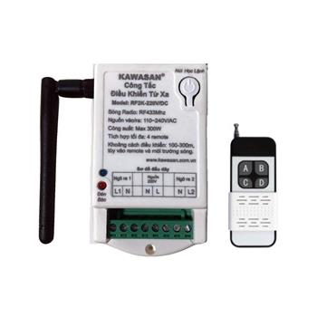 Công tắc điều khiển từ xa 2 kênh RF2K-12V-RM4B RF2K-12V-RM4B