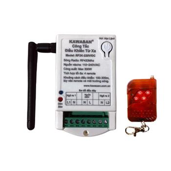 Công tắc điều khiển từ xa 2 kênh RF2K-12V-RM01B RF2K-12V-RM01B