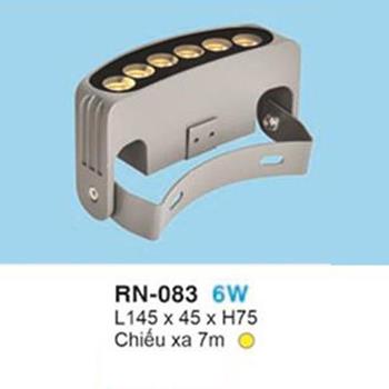 Đèn chiếu thân cây L145*45*H75-6W, ánh sáng vàng, chiếu xa 7m RN 083